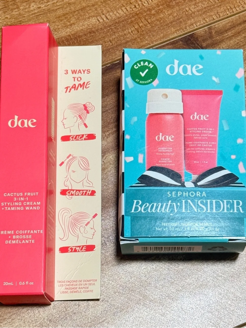 DAE Hair Styling Bundle | Cactus Fruit Styling Cream, Taming Wand & Sunsetter